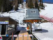 Pancugolo - 4-persoons vaste stoeltjeslift