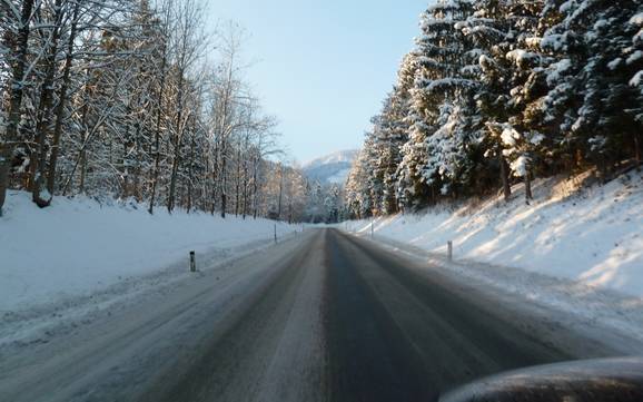 Walgau: bereikbaarheid van en parkeermogelijkheden bij de skigebieden – Bereikbaarheid, parkeren Brandnertal – Brand/Bürserberg