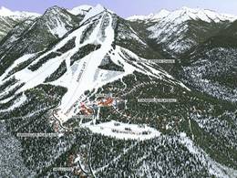 Pistekaart Saddle Mountain (in ontwikkeling)