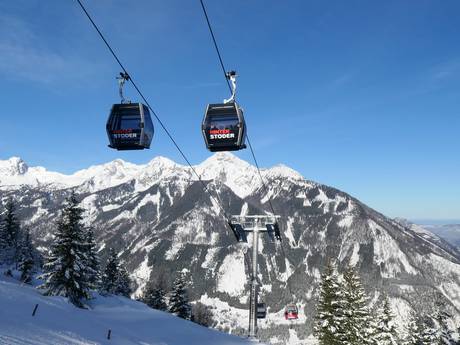 Pyhrn-Priel: beste skiliften – Liften Hinterstoder – Höss