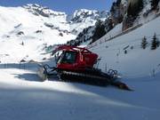 De pistebully staat klaar voor gebruik