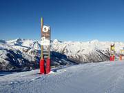 Libertyride - beveiligde, extreem moeilijke, ongeprepareerde pistes in het skigebied