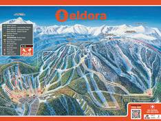 Pistekaart Eldora Mountain