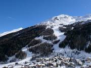 Pistes bij de Grünboden-Express