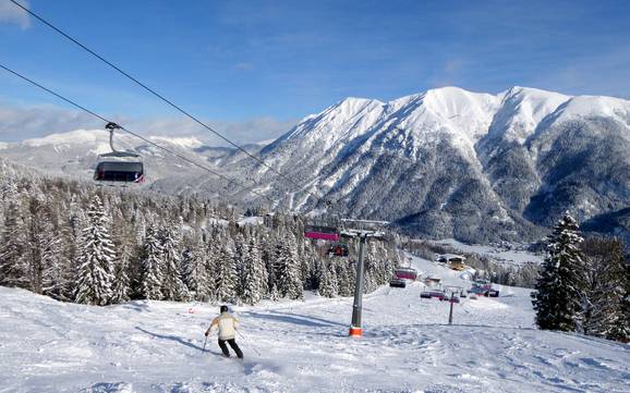Skiën in de Karwendel