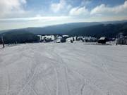 Brede piste bij de Seebuck
