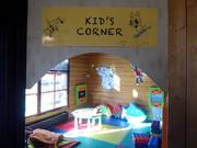 Kid's Corner in het restaurant Piste