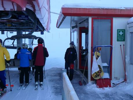 Tannheimer Tal: vriendelijkheid van de skigebieden – Vriendelijkheid Wannenjoch/Rohnenspitze – Schattwald/Zöblen