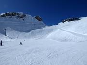 Pistes bij de stoeltjeslift Kandahar