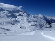 Uitzicht vanaf Lagalb op Diavolezza