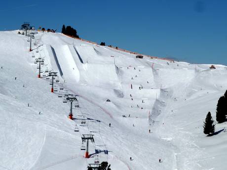 Snowparken Val di Fiemme (Fleimstal) – Snowpark Latemar – Obereggen/Pampeago/Predazzo