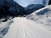 Verbindingspiste naar de Zafernalift