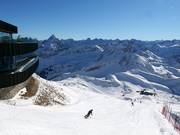 400-toppen-panoramisch uitzicht vanaf het bergstation Nebelhorn
