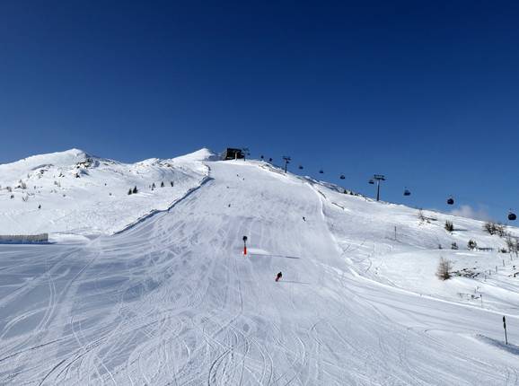 Bovenste deel piste Nößlachjoch