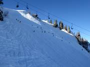 Moeilijke Garland-afdaling