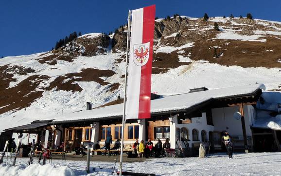 Hutten, Bergrestaurants  Lechtal – Bergrestaurants, hutten Jöchelspitze – Bach