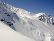 Freeridegebieden op de Gemsstock