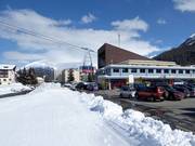 St. Moritz Bad-Signal - 100-persoons cabinelift