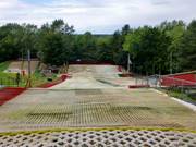 Overzicht blauwe piste 1