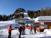 Prà della Costa-Col Fioret - 4-persoons hogesnelheidsstoeltjeslift (koppelbaar)