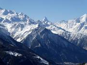 Vanaf Bellwald kunt u ook de Matterhorn zien