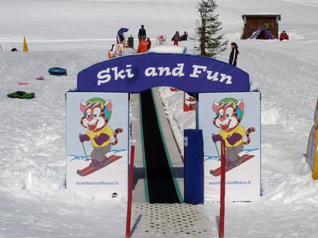 Skikinderland van de Skischule Colfosco