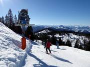 Sneeuwkanon op de Steinplatte