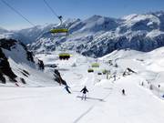 Steile helling bij de Panoramabahn