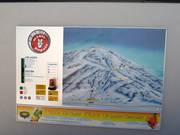 Pistekaart bij het dalstation