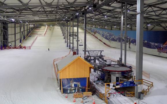 Hoogste dalstation in het district Ludwigslust-Parchim – indoorskibaan Wittenburg (alpincenter Hamburg-Wittenburg)
