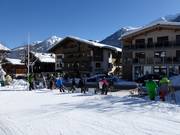 Accommodaties aan het einde van de dalafdaling in Neukirchen