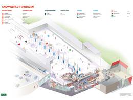 Pistekaart SnowWorld Terneuzen