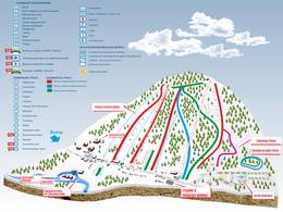 Skigebied Solnechnaya Dolina (Sunny Valley)