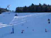 Wedstijdpiste (afgesloten trainingshelling)