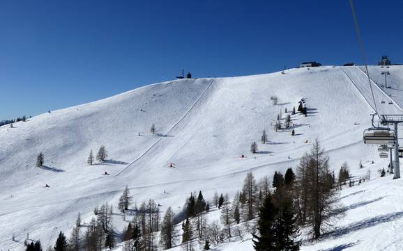 Skigebieden voor gevorderden en off-piste skiërs regio Villach – Gevorderden, off-piste skiërs Gerlitzen