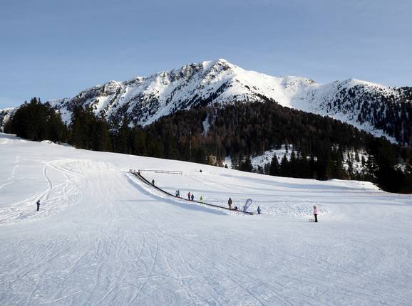 Oefenweide bij de Passo Lavazè