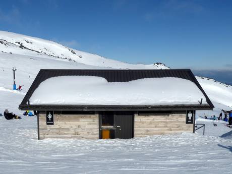 Tongariro-Nationalpark: netheid van de skigebieden – Netheid Tūroa – Mt. Ruapehu