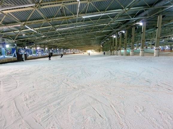 Hoofdafdaling (Blauwe Piste)