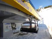 Schönleiten 6er - 6-persoons hogesnelheidsstoeltjeslift (koppelbaar) met kap en stoelverwarming