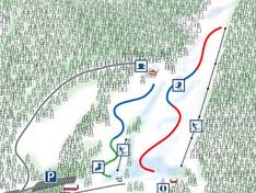 Pistekaart Ombergsliden Vadstena