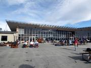 Zonneterras bij het Coronet Peak Restaurant