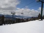 Start van de pistes bij The Outback