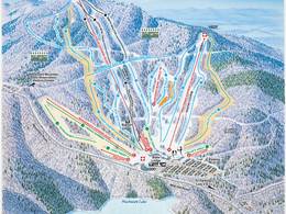 Pistekaart Wachusett Mountain