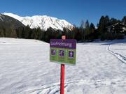 Langlaufloipes in Hoch-Imst