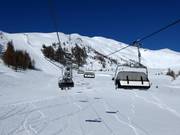 Speiereck-Gipfelbahn - 4-persoons hogesnelheidsstoeltjeslift (koppelbaar) met kap