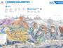 Pistekaart 3 Zinnen Dolomieten – Helm/Stiergarten/Rotwand/Kreuzbergpass