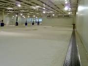 Beginnerspiste met eigen transportband