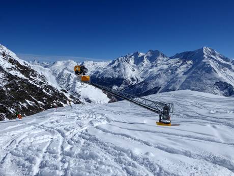 Sneeuwzekerheid Walliser Alpen – Sneeuwzekerheid Saas-Fee