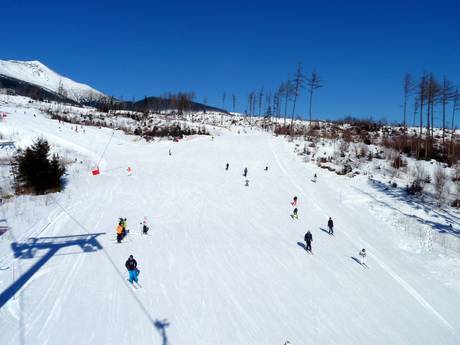 Skigebieden voor beginners in het oosten van Slowakije – Beginners Tatranská Lomnica