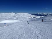 Gemakkelijke ski-glijroute Gottesacker